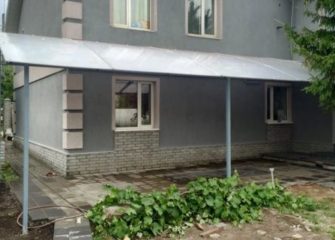 Изготовление навесов из поликарбоната в Ярославле